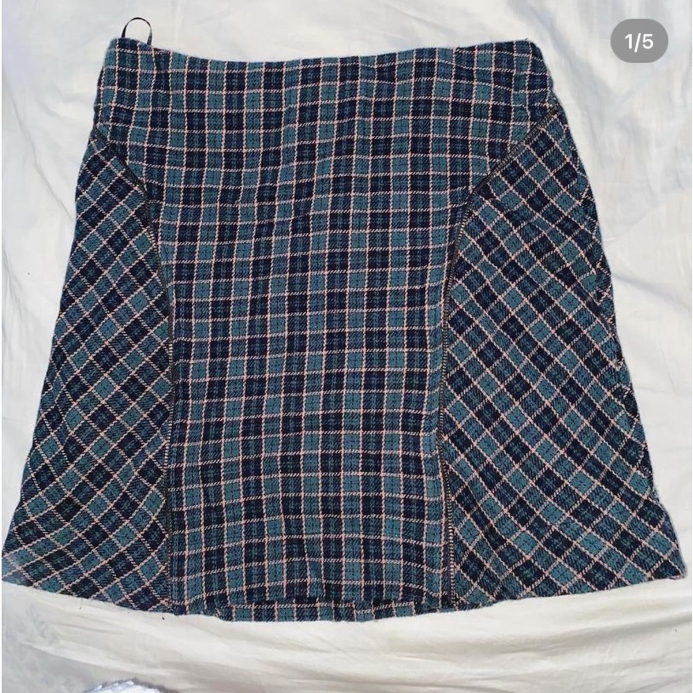 urban outfitters skirt plaid